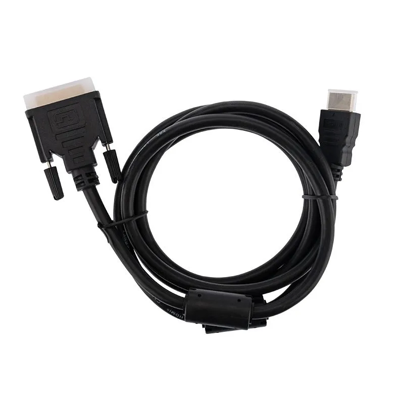 Шнур HDMI - DVI-D, 1,5м, Gold, с фильтрами REXANT - Фото 3