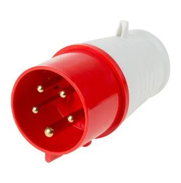 Вилка переносная 025 3Р+РЕ+N, 32А, 415В IP44 DEKRON