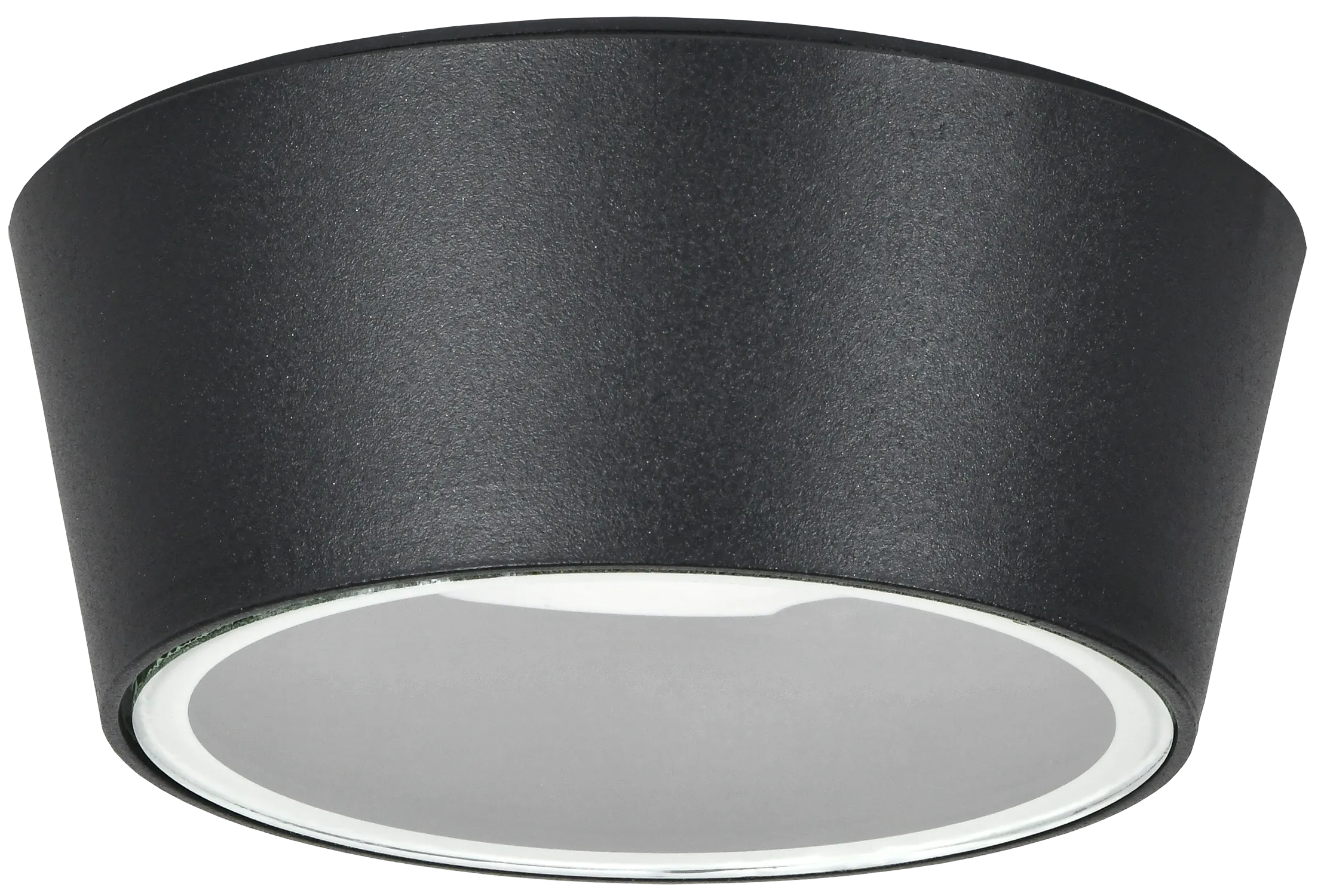 LIGHTING Светильник уличный 5104 потолочный под лампу GX53 IP65 черный IEK