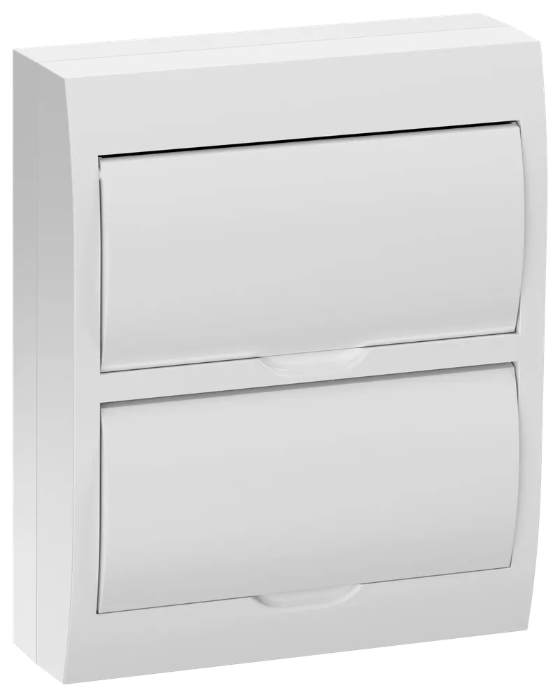 Корпус пластиковый ЩРН-П-24 белая дверь IP41 GENERICA