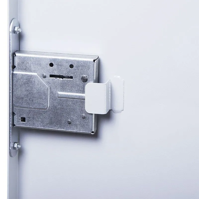 Шкаф настенный 19" АНТИВАНДАЛЬНЫЙ распашной 14U 600×500×700мм, (ШxГxВ) RAL 7035 REXANT - Фото 3