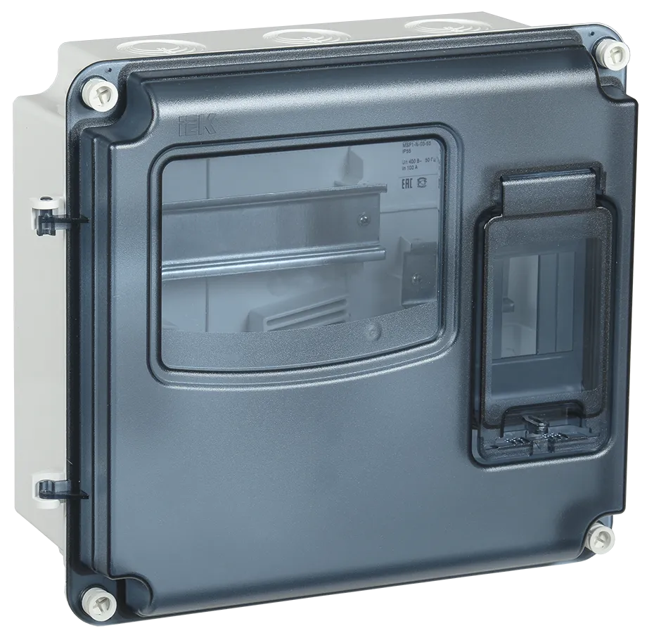 KREPTA Корпус пластиковый ЩУРн-П 1/3 IP66 PC IEK