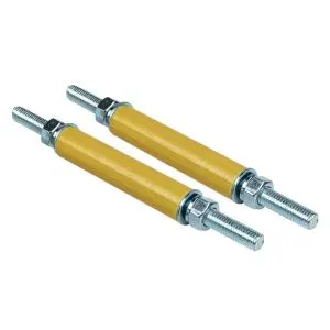 Втулочный изолятор Д=90 мм со шпилькой и крепежом (2 шт) EKF PROxima BSS90FA