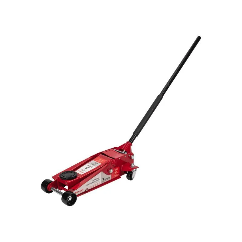 Домкрат гидравлический подкатной 3т профессиональный REXANT 80-0608