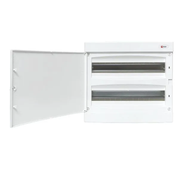 Щит распределительный навесной "Unix" белая дверь 2х18 (36) модулей 361x396x112 IP40 - Фото 5