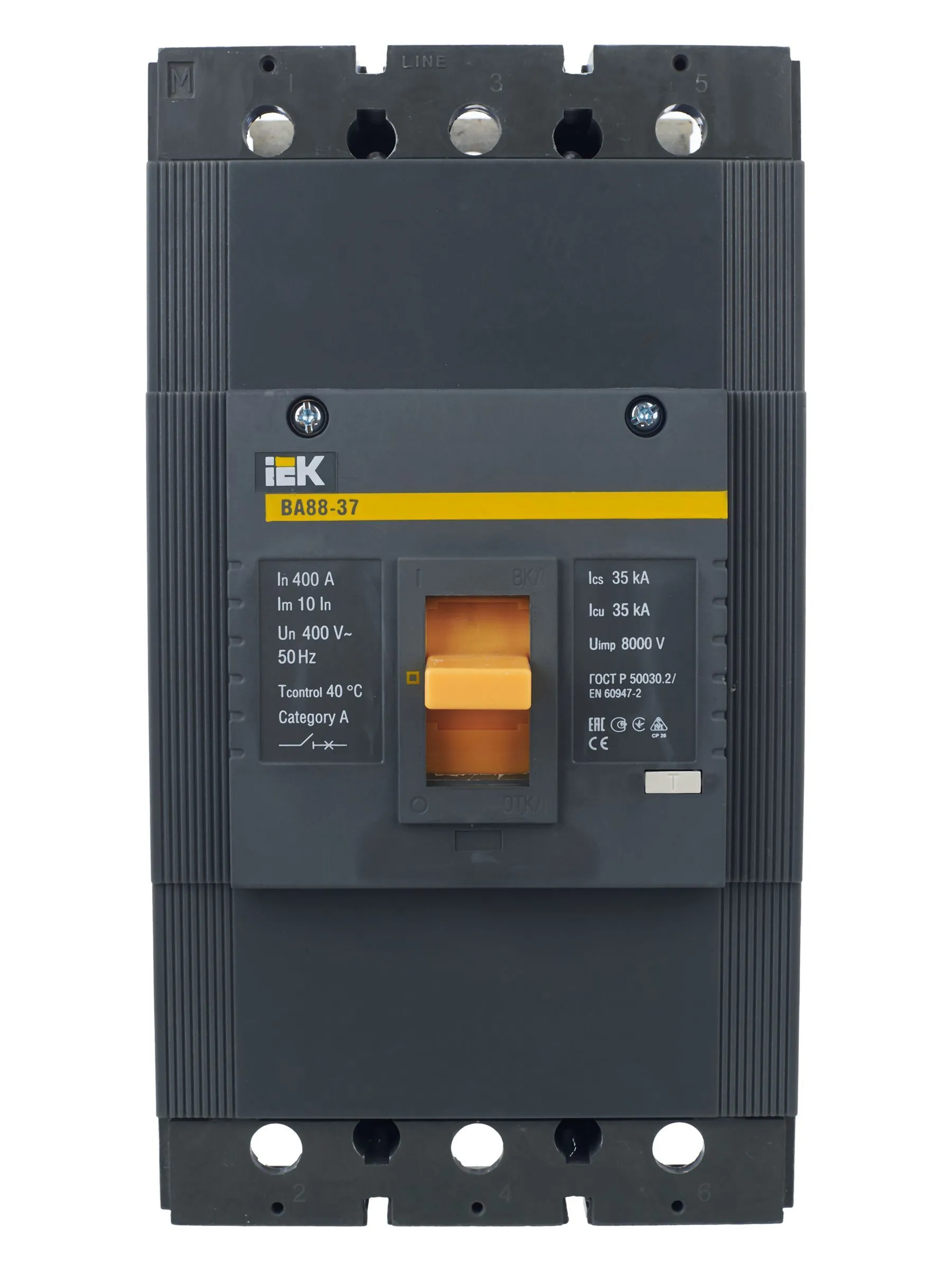 Выключатель автоматический ВА88-37 3Р 400А 35кА IEK - Фото 9