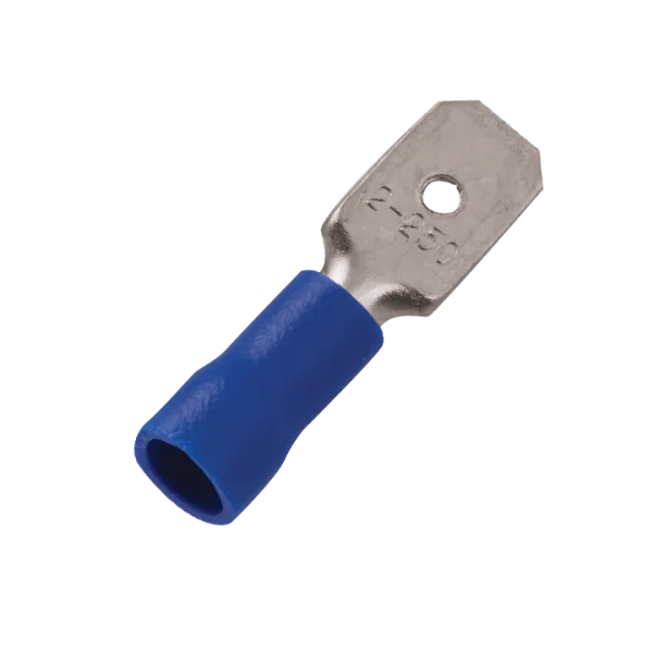 Разъем плоский "папа" РпИп 2,5-4,8 (100шт.) EKF