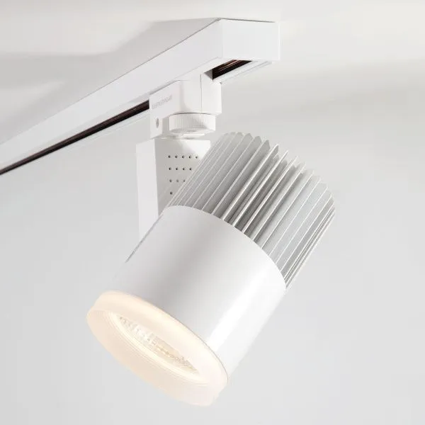 Светильник светодиодный трековый для однофазного шинопровода Accord Белый 20W 4200K LTB17 Elektrosta