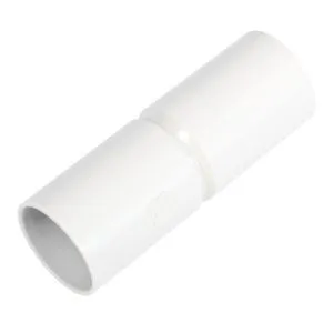 Патрубок-муфта белая d32 мм (36шт/324шт уп/кор) Промрукав PR.01732б