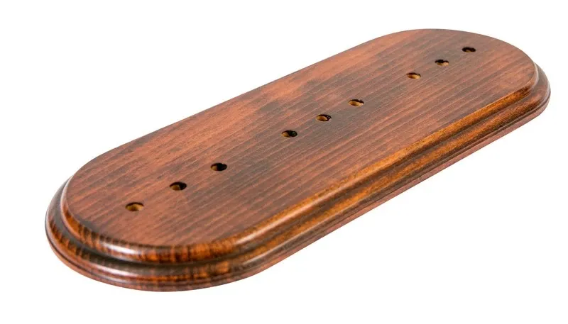 Подложка трехместная "Элегант" , цвет- темный дуб, ТМ "МЕЗОНИНЪ" GE70713-26