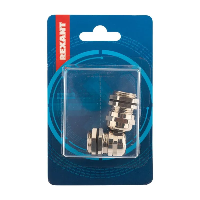 Кабельный ввод металлический PGM-11 (10-5 мм) 2 шт. REXANT - Фото 3