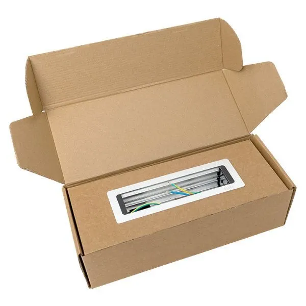 Встраиваемый настольный розеточный блок, 8 модулей, C-Line - Фото 8