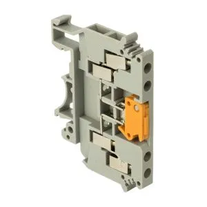 Клемма винтовая JXB-2-4/35K с ножевым размыкателем 4 вывода серая EKF plc-jxb-2-4/35K-gy