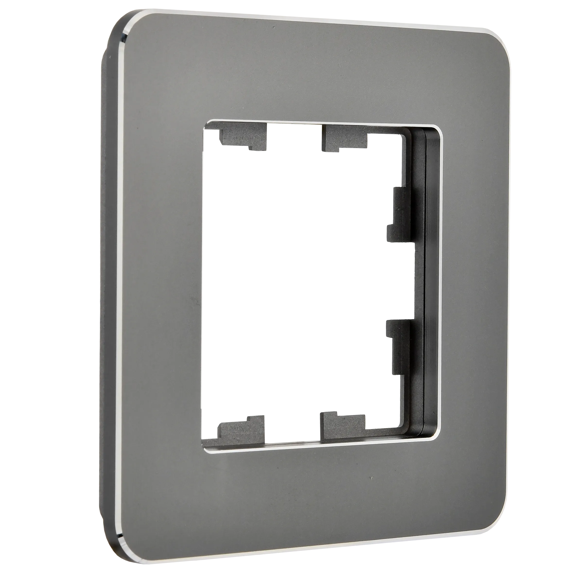 BRITE Рамка 1-местная РУ-1-1-Бр металл титан RE IEK - Фото 5