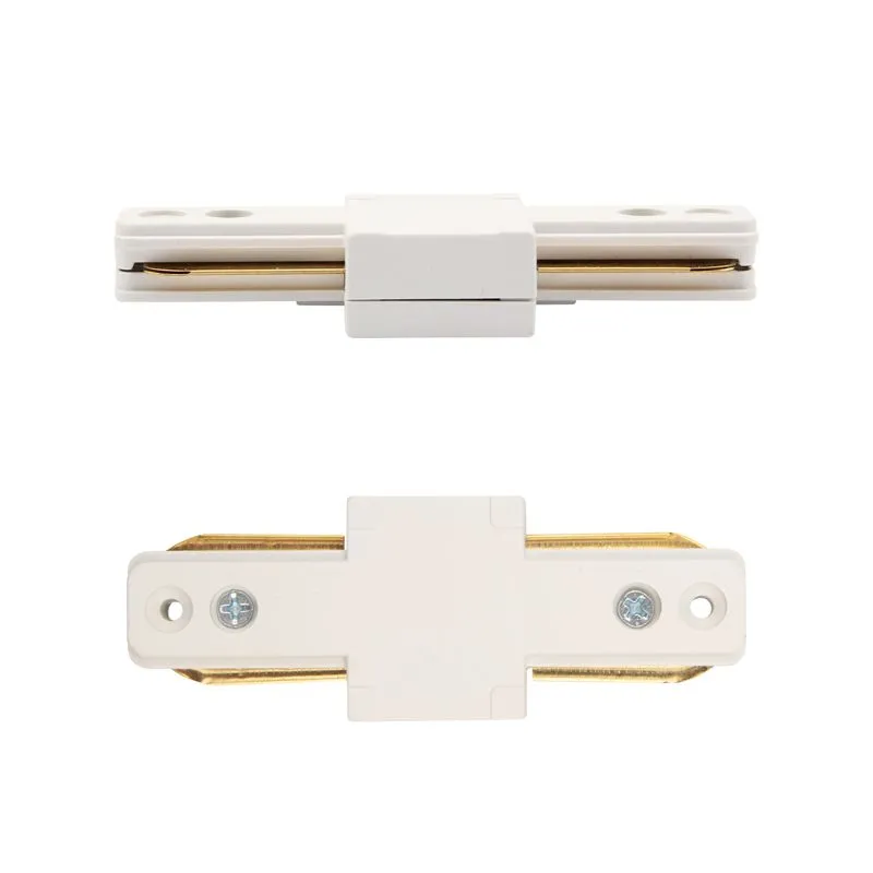 Коннектор для однофазного шинопровода I-образный белый REXANT - Фото 2