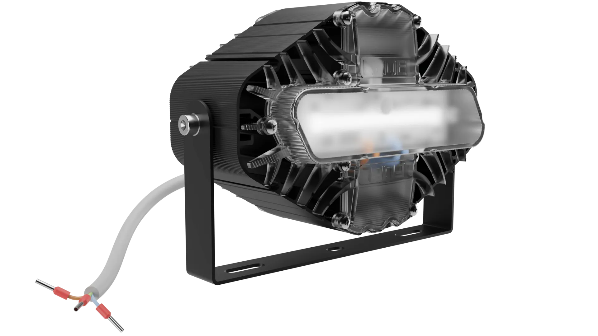 Светильник L-lego II facade/16/Д/850/01/A2-C1/230AC IP66 RAL9005 Муар LEDEL LGIIFC16-162-113-1285