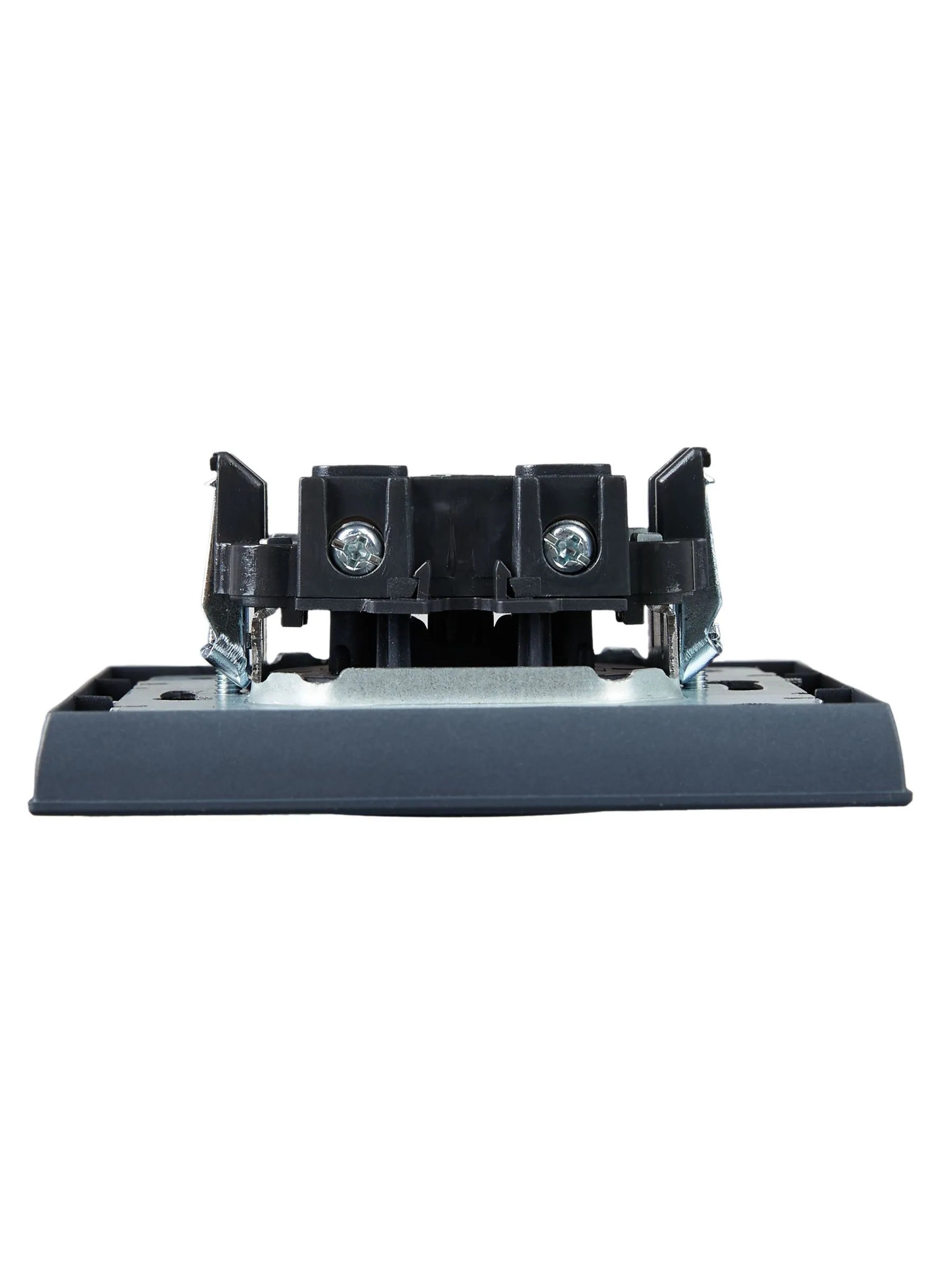 BRITE Розетка 1-местная без заземления без защитных шторок 10А в сб. РСР10-1-0-БрМ маренго IEK - Фото 5