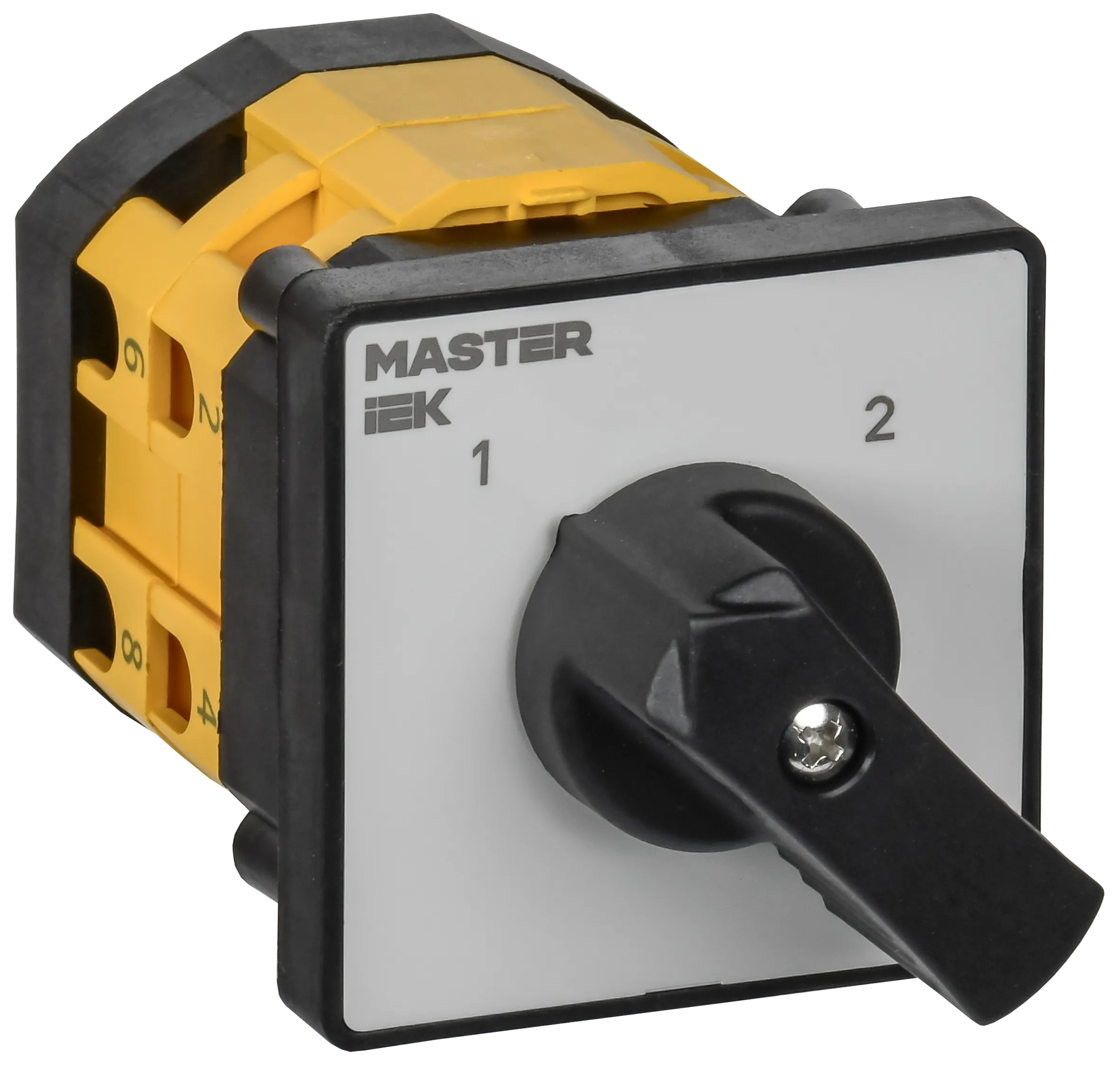 Переключатель кулачковый стандартная рукоятка 10А схема 55 IEK MI-CS10-010-055