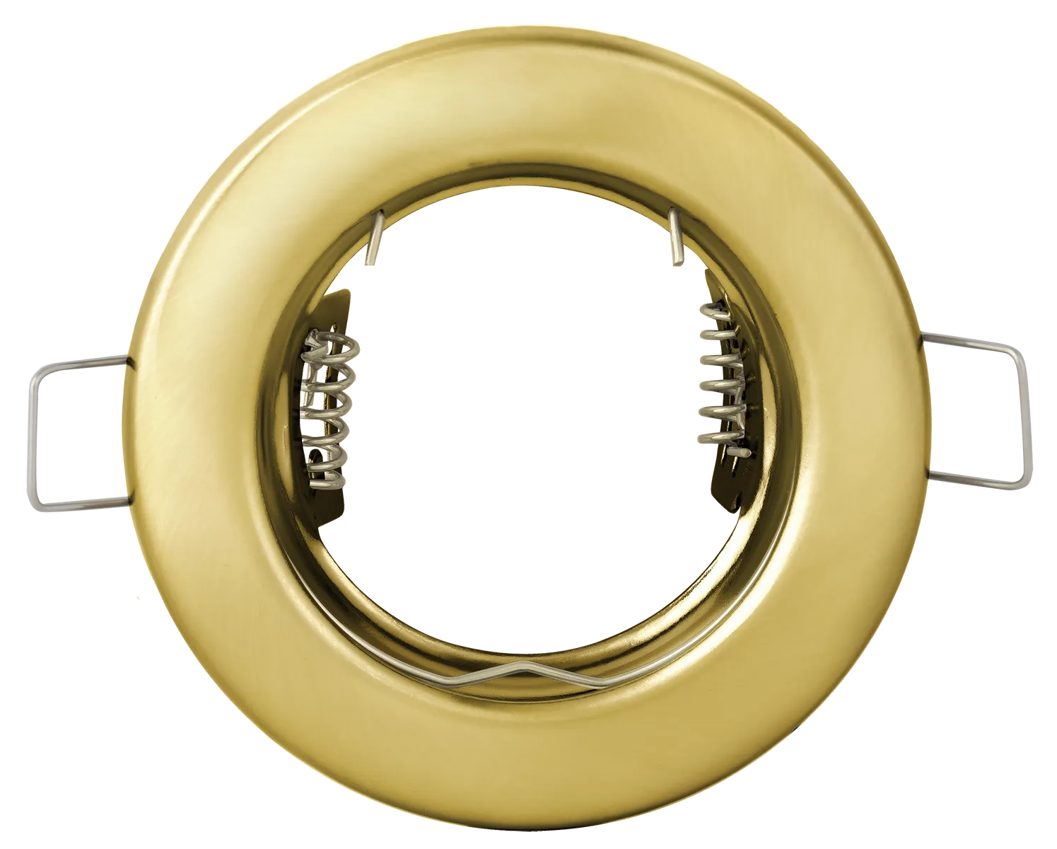 Светильник встраиваемый под лампу MR16 золото IEK LUVB0-GU05-1-K22