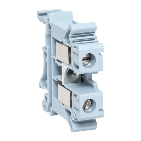 Клеммная колодка винтовая 10 UT серая - Фото 2