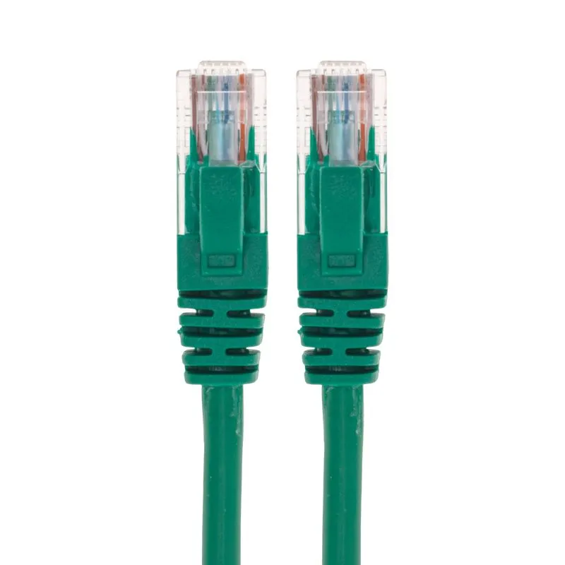 Патч-корд U/UTP, CAT 5e, RJ45-RJ45, 26AWG, LSZH, зеленый, 5м REXANT - Фото 2