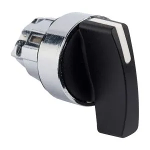 Исполнительный механизм переключателя ХB4 на 2 положения возвратный без фиксации, без подсветки с длинной ручкой XB4BJ2