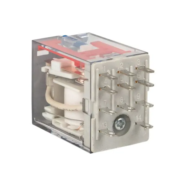 Реле промежуточное с кнопкой и мех. Индикацией RPAt 22/3 10A 24В DC EKF - Фото 9