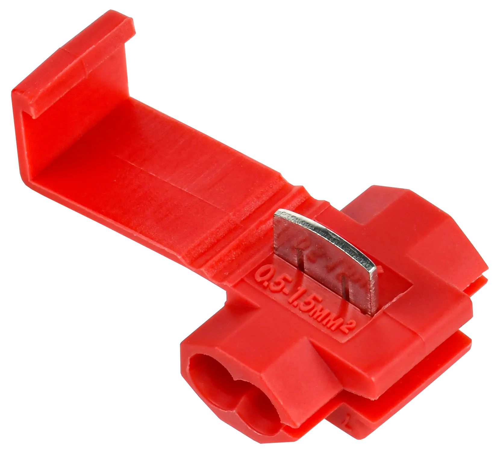 Зажим-ответвитель ЗПО-2 0,5-1,5мм2 красный (100шт) IEK UKW10-1-100