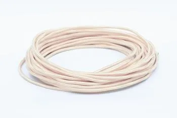 Провод монтажный круглый ПВХ 2х0,75, цвет - бежевый, ТМ "МЕЗОНИНЪ", бухта 25м. GE70160-15
