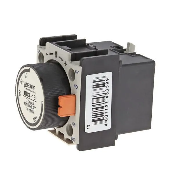 Приставка выдержки времени включения ПВЭ-13 10-180сек NO+NC EKF - Фото 4