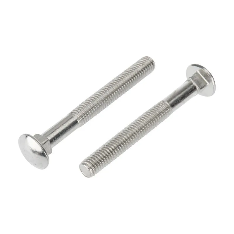 Болт мебельный KRANZ DIN 603, 8х70,  пакет (2шт.) 1301-0870-4