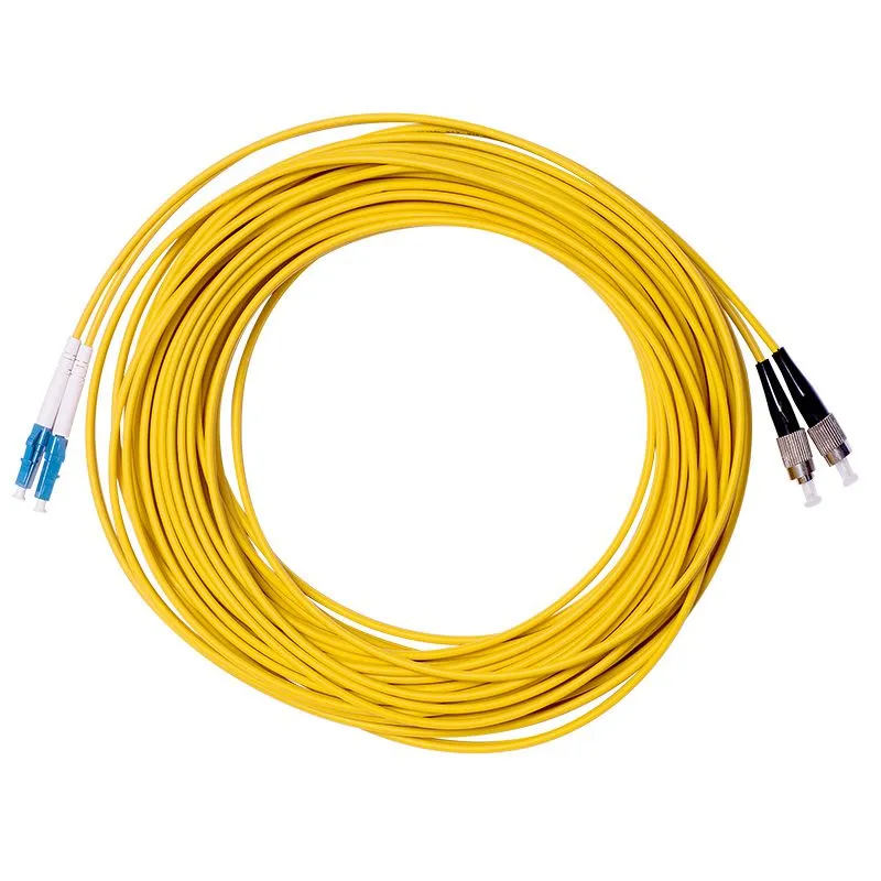 Патч-корд оптический переходной (SM), 9/125 (OS2), LC/UPC-FC/UPC, (Duplex), LSZH, 15м REXANT - Фото 4