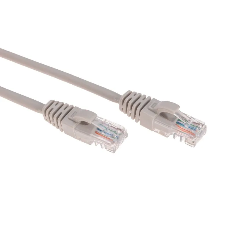 Патч-корд U/UTP, CAT 6, RJ45-RJ45, 26AWG, LSZH, серый, 3м REXANT - Фото 3