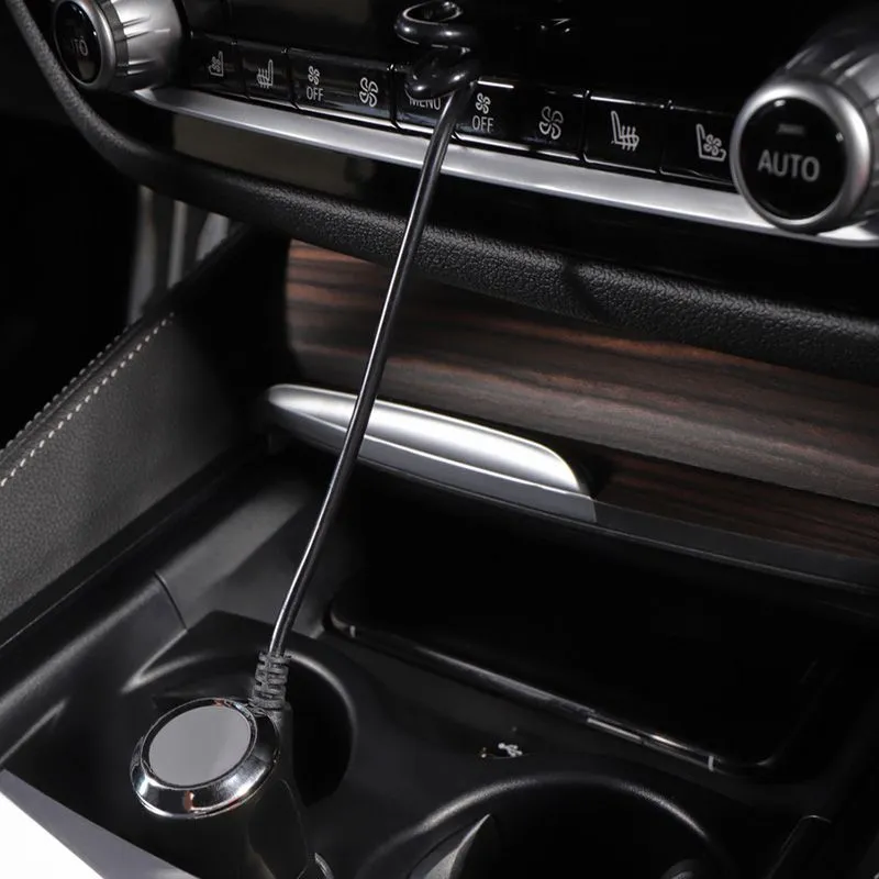 Автозарядка в прикуриватель microUSB (АЗУ) (5 V, 1000 mA) шнур спираль 1.5 м черная REXANT - Фото 2