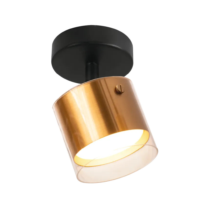 Накладной светильник WOLTA WSL-GX53/S07G IP20 под лампу GX53 Золото ORO D87x155 1/50 - Фото 3