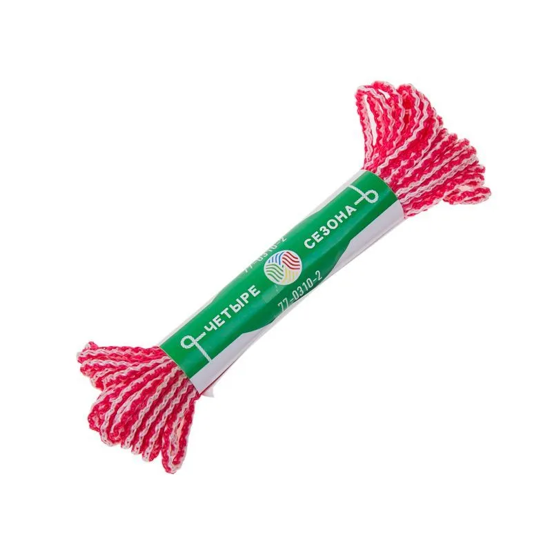 Шнур ∅3 мм ЧЕТЫРЕ СЕЗОНА 10 м цветной 77-0310-2