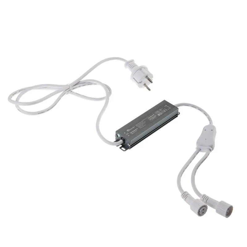 Блок питания (трансформатор) для уличных гирлянд 24В, 60Вт, алюминиевый корпус, IP65 NEON-NIGHT