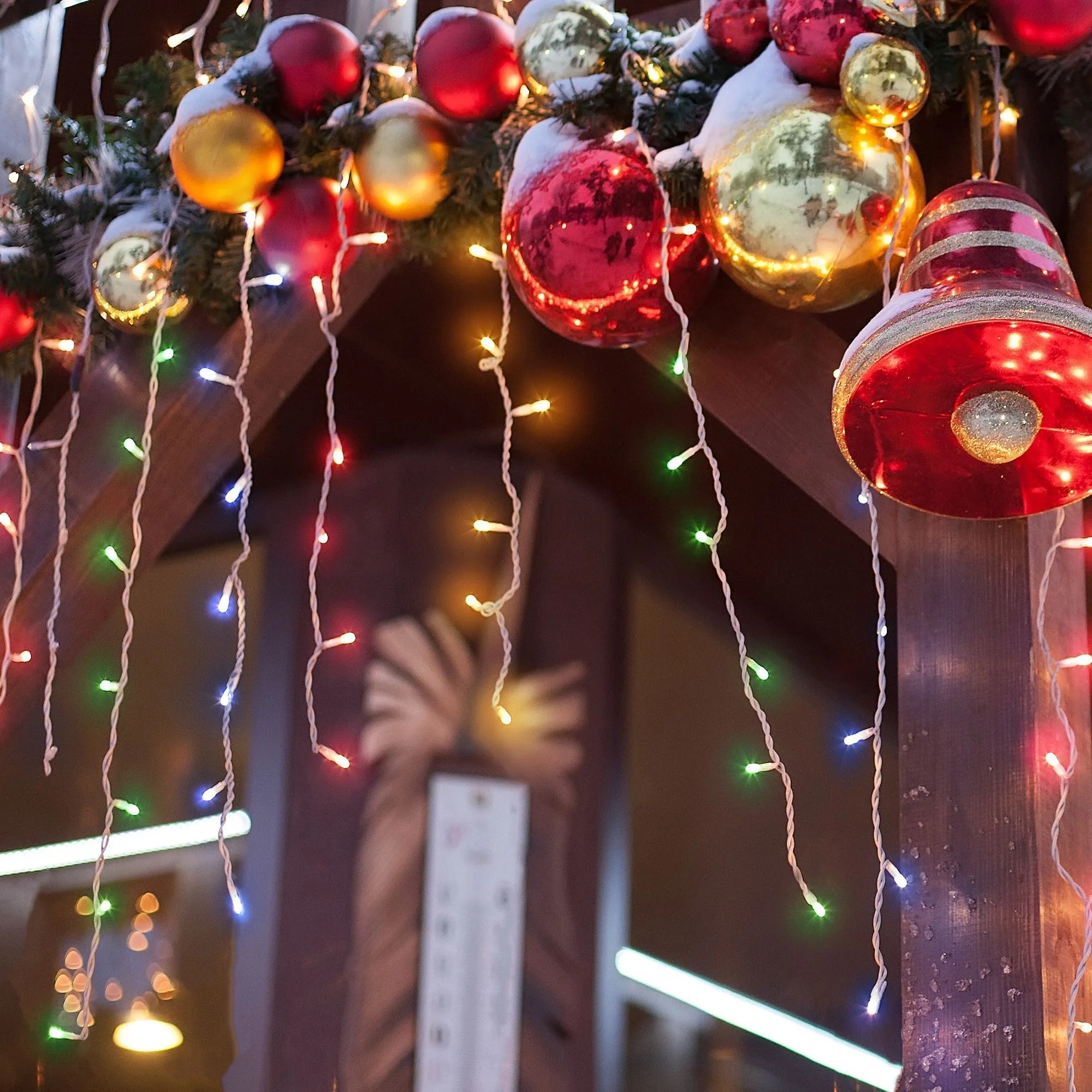 Праздничная гирлянда бахрома мульти 1,8*0,5м IP20 100-001 Elektrostandard Eurosvet a044085