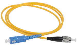 ITK Оптический коммутационный переходной шнур (патч-корд), SM, 9/125 (OS2), SC/UPC-FC/UPC, (Simplex), 7м FPC09-SCU-FCU-C1L-7M