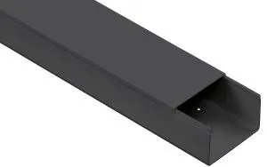 Кабель-канал магистральный 100х60 ЭЛЕКОР черный (8м) IEK EL-KK10-100-060-1-K02