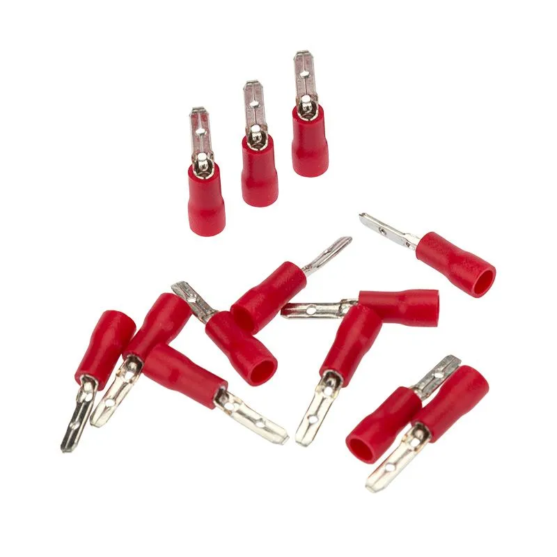 Клемма плоская изолированная РПи-п 1.5-(2.8)/РпИп 1,25-3-0,8 штекер 2.8 мм 0.5-1.5 мм² красная  REXANT - Фото 3