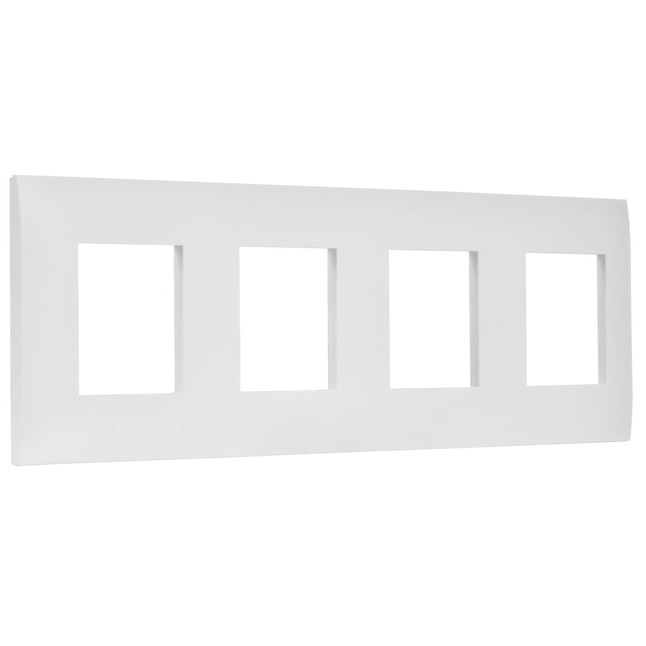 SKANDY Рамка 4-местная SK-F04W арктический белый IEK - Фото 4