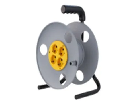 Катушка без провода GLANZEN 4 гн. с зазем. Ф270мм EL-00-270Z