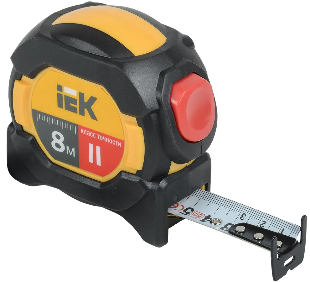 Рулетка измерительная PROFESSIONAL 8м IEK