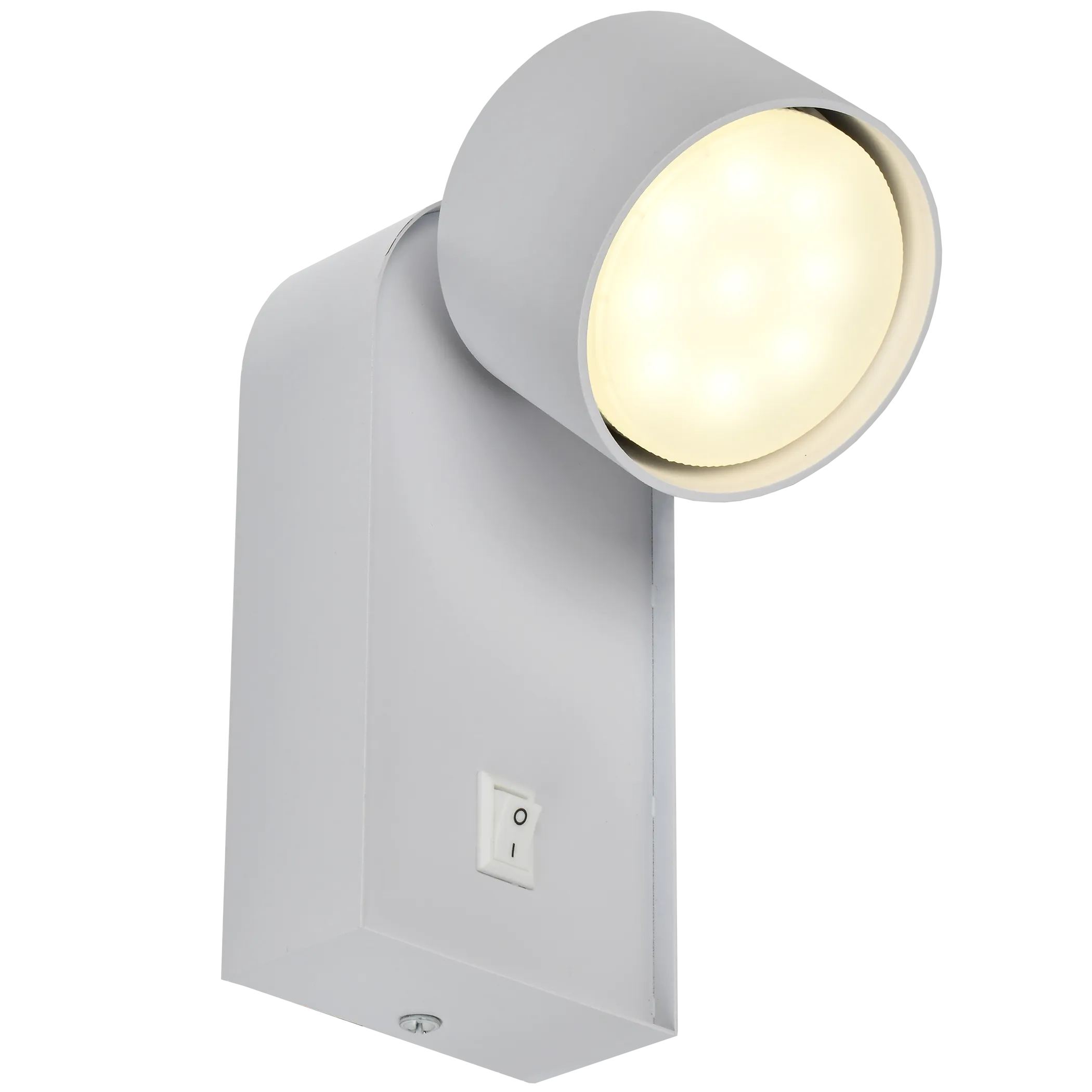 LIGHTING Светильник 4041 накладной настенный под лампу GX53 белый IEK - Фото 3