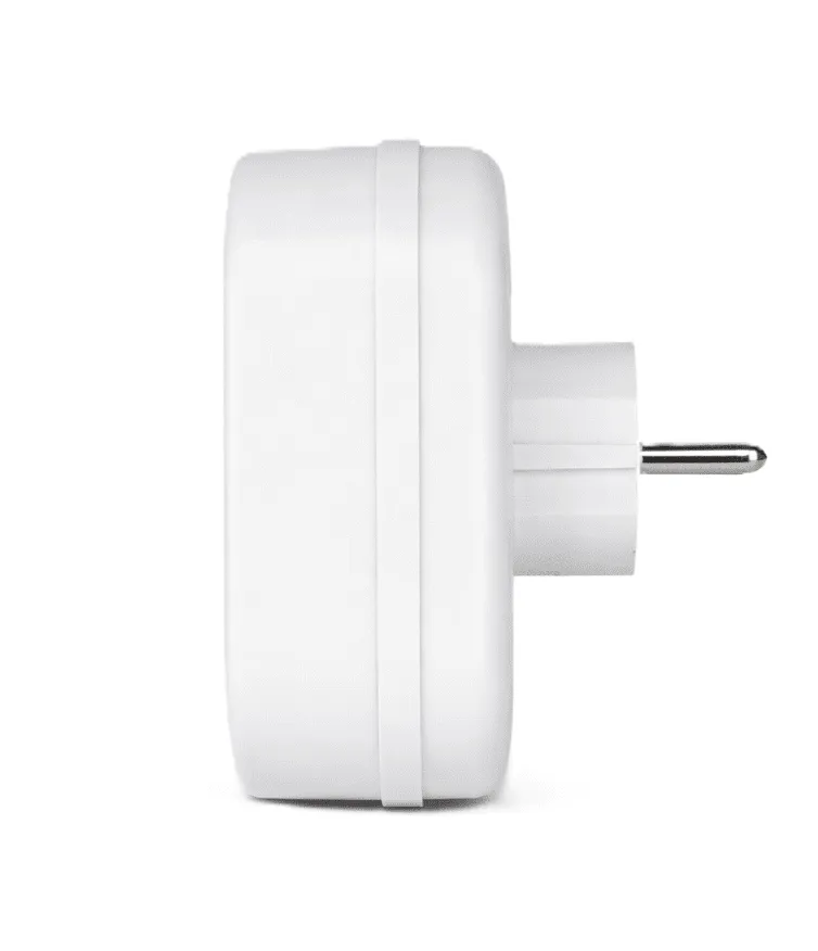 Разветвитель электрический 4 розетки с заземлением, 16А, белый DEKRON - Фото 3