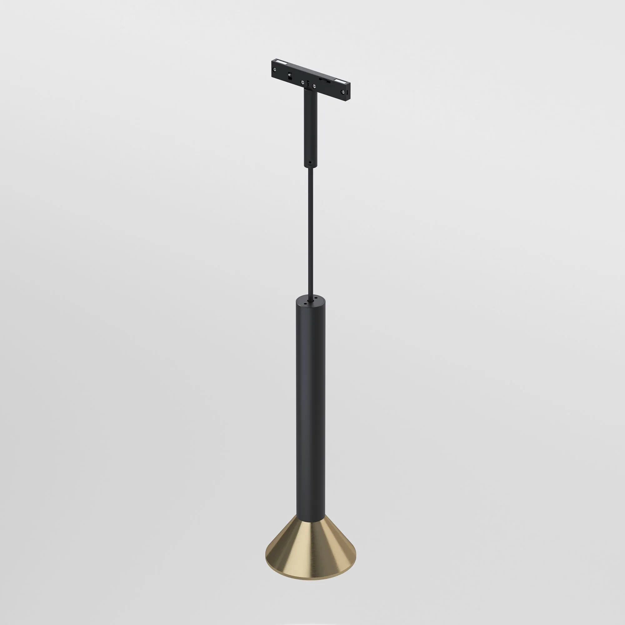 Mini Magnetic Трековый светильник 3W 3000K (черный/латунь) 85164/01  - Фото 8