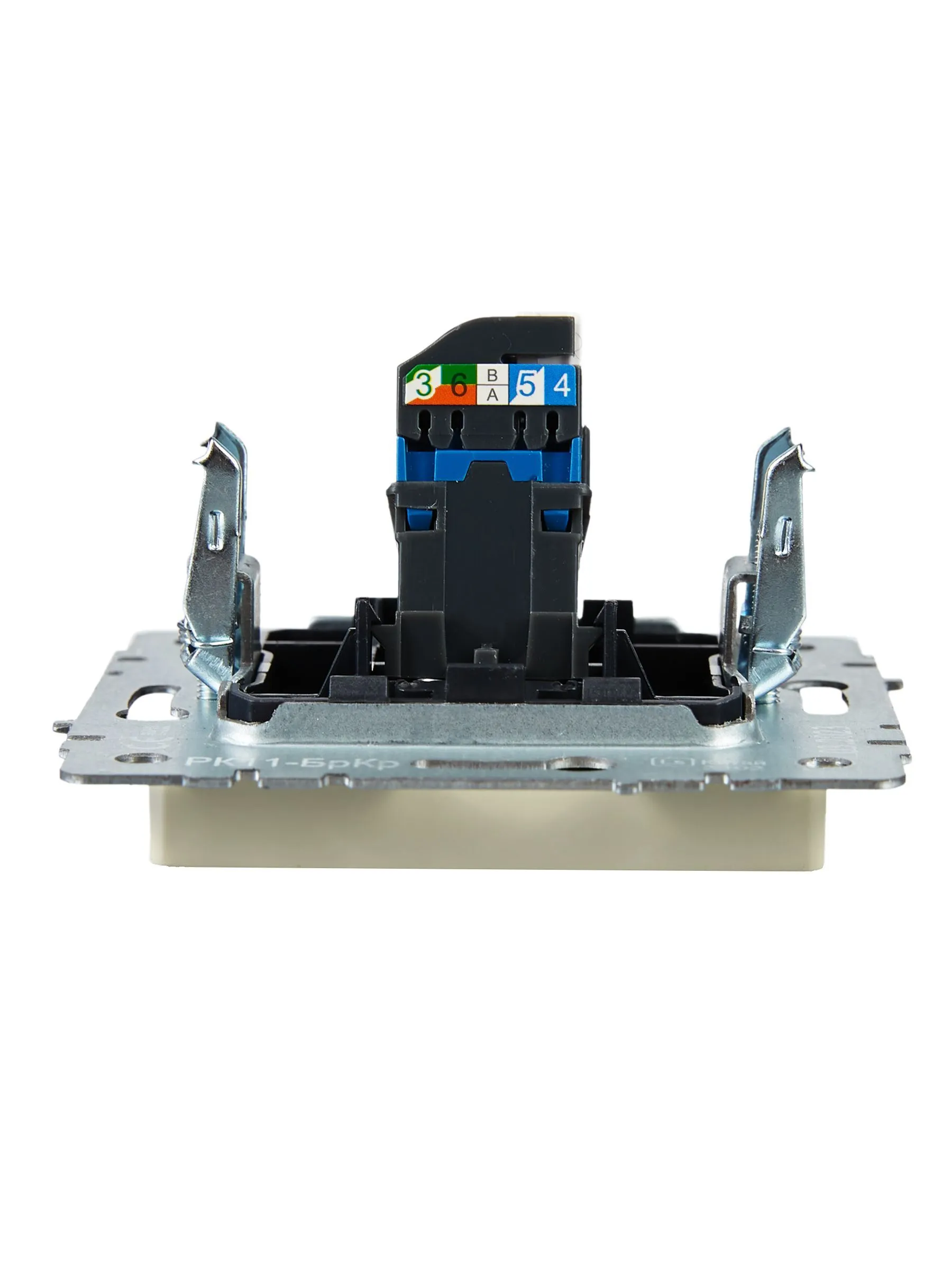 BRITE Розетка компьютерная RJ45 кат.6 РК11-БрКр бежевый IEK - Фото 5