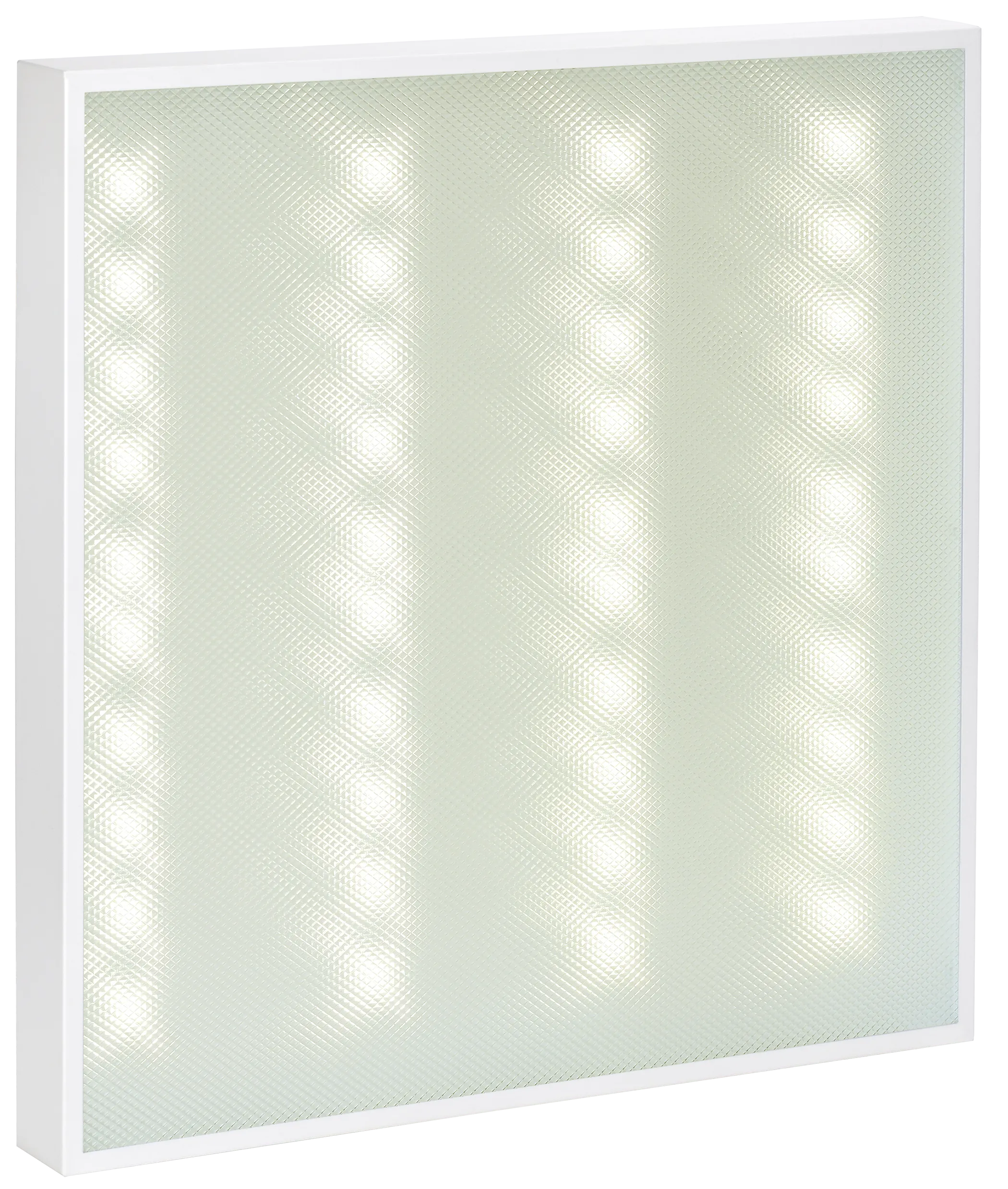 LIGHTING PRO Светильник светодиодный ДВО 1001 30Вт 3000К IP40 595х595мм призма IEK - Фото 4