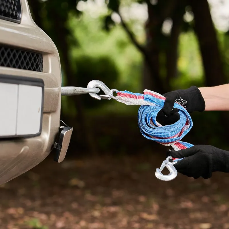 Трос буксировочный 3,5т, 5м, с двумя крюками, в чехле REXANT - Фото 2